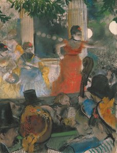 Il caffè-concerto a Les Ambassadeurs da Edgar Degas
