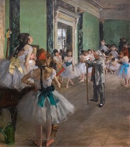 La lezione di danza. Inizia nel 1873, termina nel 1875-1876