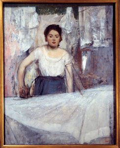 Il lavoro del ferro da Edgar Degas
