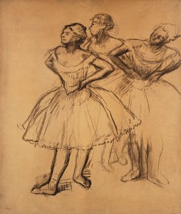 Tre ballerine da Edgar Degas