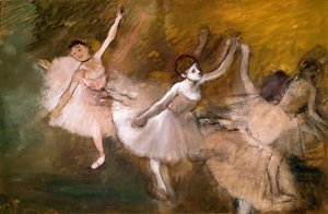 Tre danzatori da Edgar Degas