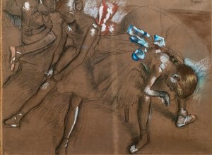 Tre ballerine da Edgar Degas