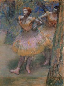 Due ballerini da Edgar Degas