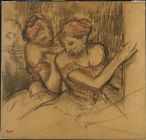 Due danzatori da Edgar Degas