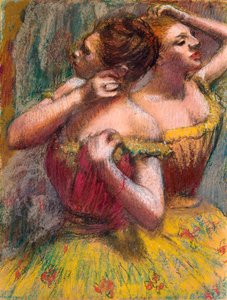 Due ballerini, 1898-1899 da Edgar Degas