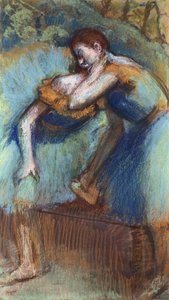 Due ballerine, c.1891 da Edgar Degas