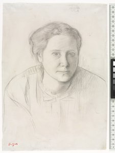 Victoria Dubourg, c.1866 da Edgar Degas