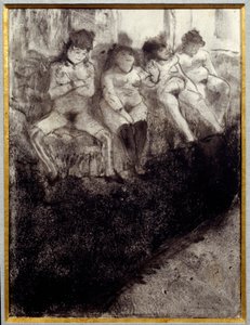 Aspettando (seconda versione) da Edgar Degas
