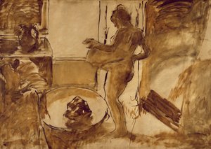 Donna che si asciuga, c.1884-86