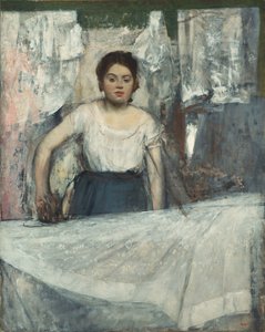 Donna che stira da Edgar Degas
