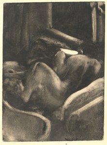 Donna che Legge da Edgar Degas