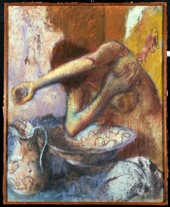 Donna alla toilette, c.1887 da Edgar Degas