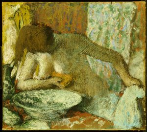 Donna alla Toilette, c.1897 da Edgar Degas