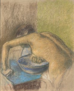 Donna alla toilette; Femme a sa toilette, c.1888-1892 da Edgar Degas