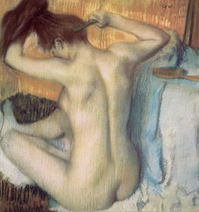 Donna che si pettina, c.1885