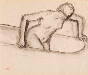 Donna nella vasca da Edgar Degas