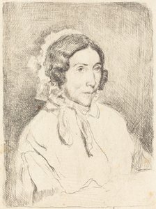Donna con Cappello Arricciato (Dame âgée)