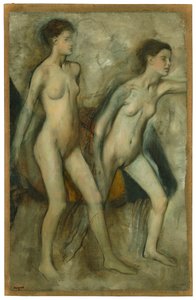 Giovani spartane che provocano ragazzi da Edgar Degas