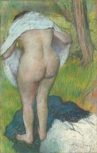 Giovane Donna che si Veste