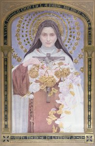 Santa Teresa di Lisieux (1873-97) 1928 (acquerello su carta)