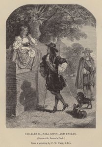 Carlo II, Nell Gwyn e Evelyn, St James