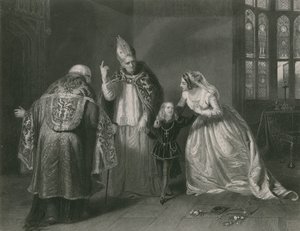 Regina Elisabetta e il Duca di York, Re Riccardo III da Edgar Melville Ward