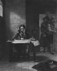 Napoleone nella prigione di Nizza, 1794 da Edgar Melville after Ward