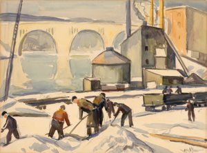 Lavoratore C.W.A. a Key Bridge da Edgar Nye