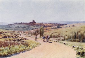 Spagna settentrionale: Avila, da nord-ovest da Edgar T. A. Wigram