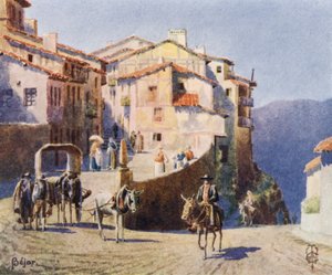 Spagna settentrionale: Bejar, un approccio alla città da Edgar T. A. Wigram