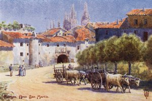 Spagna settentrionale: Burgos, Arco San Martin