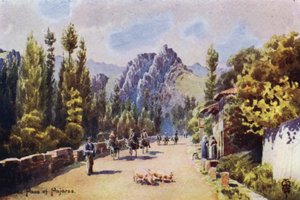 Spagna settentrionale: Nel passo di Pajares, vicino a Pola de Gordon da Edgar T. A. Wigram
