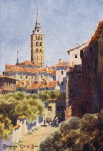 Spagna settentrionale: Segovia, Chiesa di San Esteban