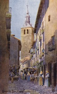 Spagna settentrionale: Segovia, Chiesa di San Miguel da Edgar T. A. Wigram
