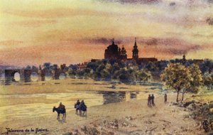 Spagna settentrionale: Talavera de la Reina, dalle rive del Tago da Edgar T. A. Wigram