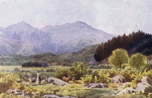 Spagna settentrionale: La valle del Masma, vicino a Mondonedo da Edgar T. A. Wigram