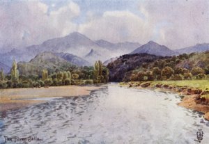 Spagna settentrionale: la valle del Sella, sotto Arriondas da Edgar T. A. Wigram