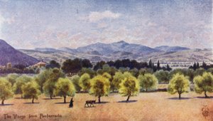 Spagna settentrionale: Il Vierzo, da Ponferrada, verso il Passo di Piedrafita da Edgar T. A. Wigram