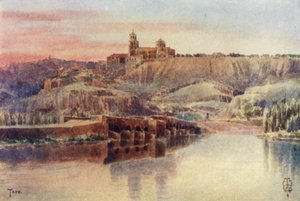 Spagna settentrionale: Toro, dalle rive del Duero da Edgar T. A. Wigram
