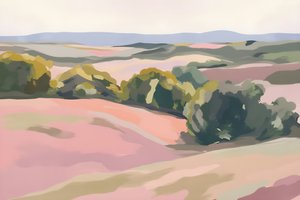 Colline rosa da Edie