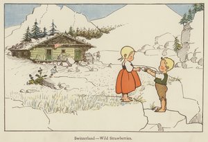 Svizzera, fragole selvatiche