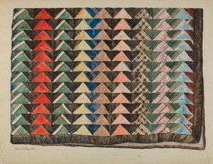 Trapunta patchwork da Edith Magnette