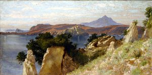 Villa di Cicerone e la baia di Bari da Edith Ridley Corbet