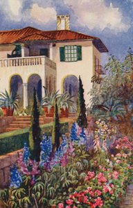 Un angolo del giardino a Villa Arcadia, Johannesburg da Edith Struben
