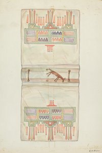 Copertina di libro in pergamena da Edith Towner