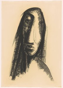 Volto di una donna da Edm. Bellefroid (signed by artist)