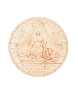 La pace di Aquisgrana, 1748 da Edmé Bouchardon