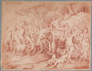 Triumphzug des Bacchus da Edmé Bouchardon