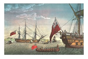 Napoleone si imbarca sul Northumberland per il suo viaggio a Sant