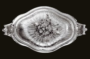 Zuppiera di Luigi XV, coperchio e rivestimento da Edme Pierre Balzac